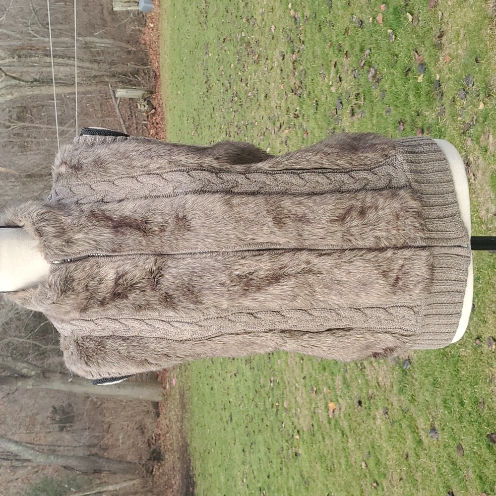 Carte Fur Front Vest